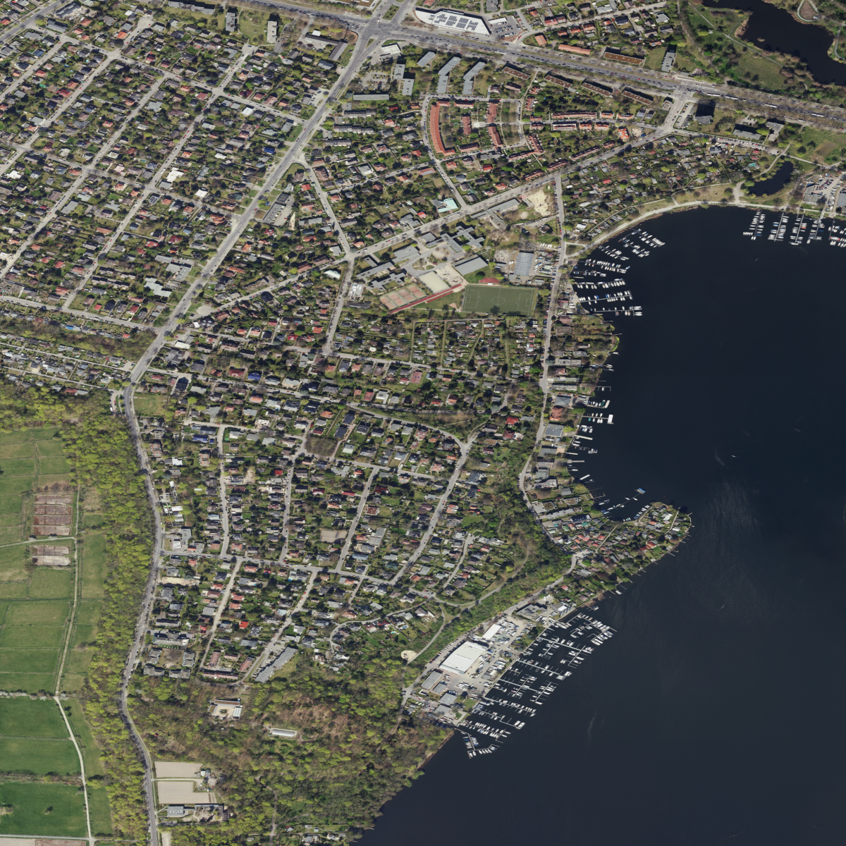 Areal Imagery of Berlin