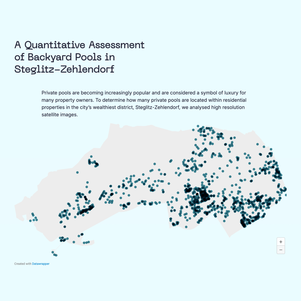 Pool Distribution in Steglitz-Zehlendorf