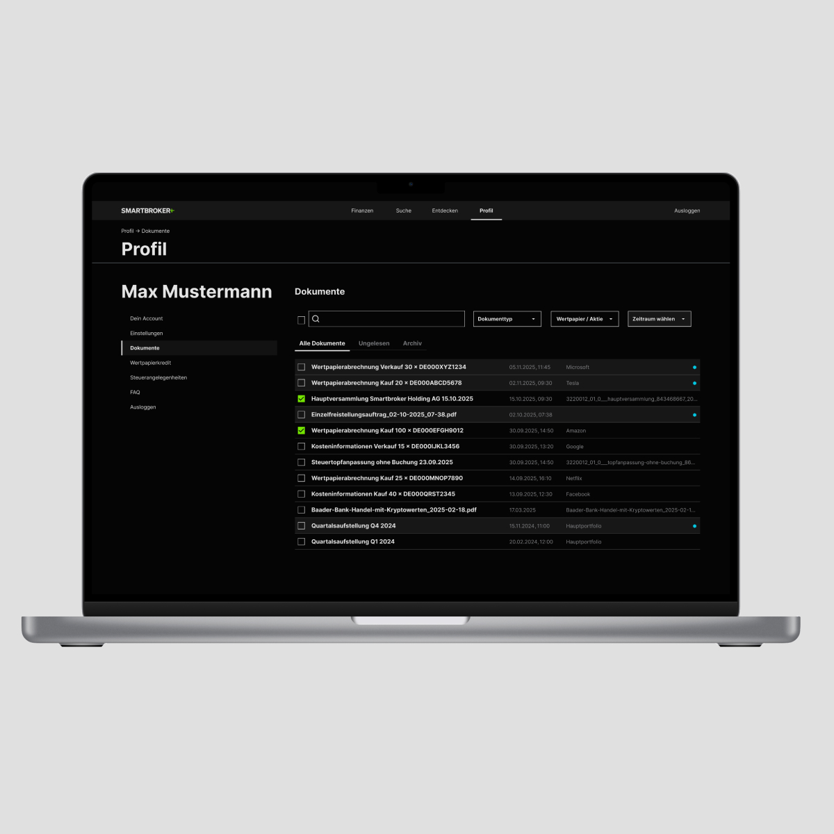 Inbox Mock-Up